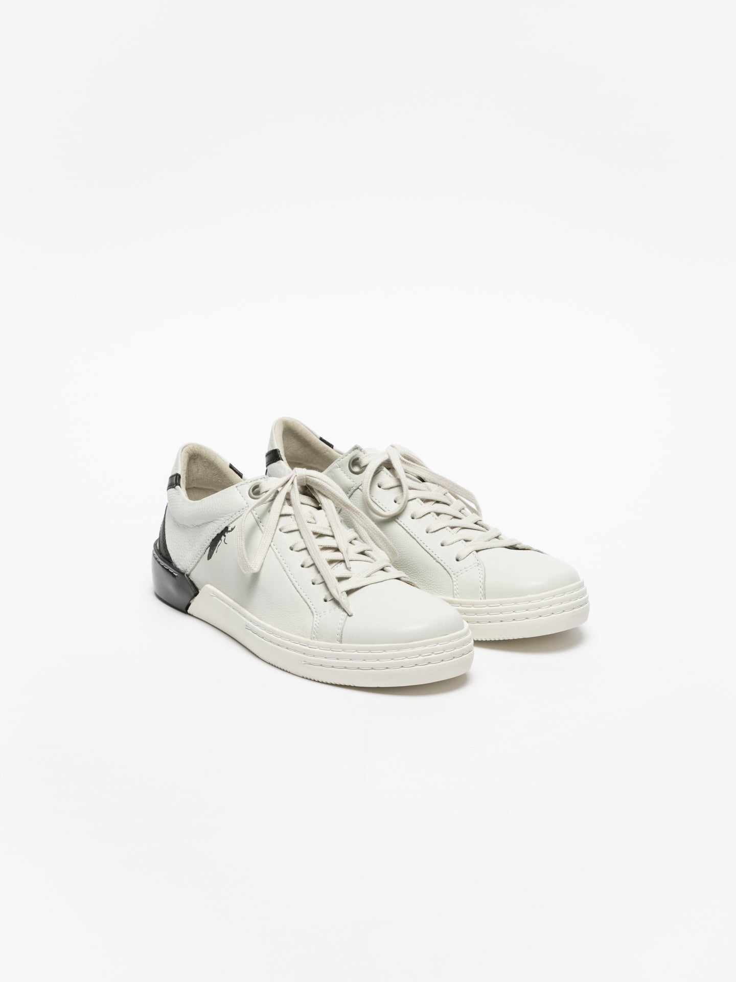 Fly London White Lace-up Trainers